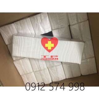 5 lốc giấy lau mặt thẩm mỹ | giấy vuông đa năng | giấy lau mặt spa