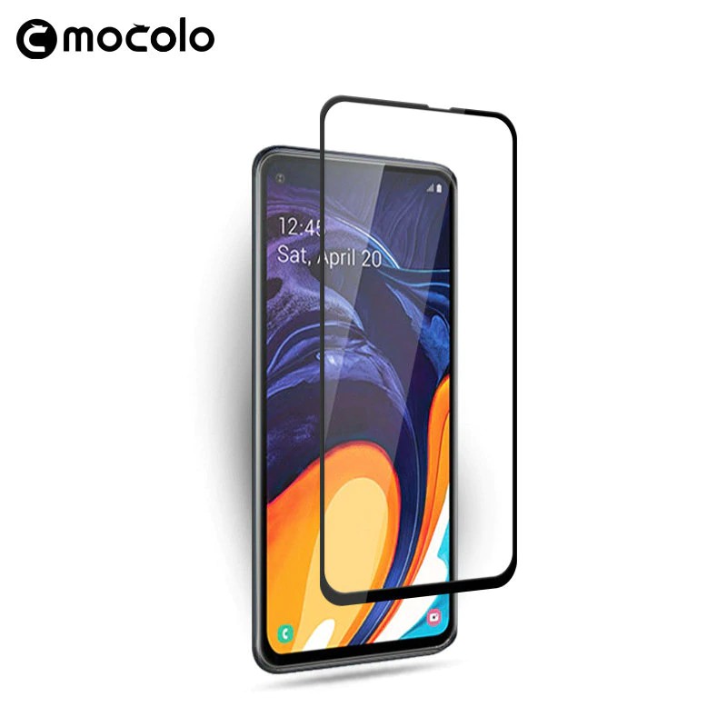 Miếng Dán Kính Cường Lực Full Màn 9D Cho Samsung Galaxy A60 - Đen
