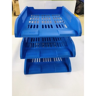 Khay đựng hồ sơ 3 tầng bằng nhựa nguyên sinh - HOKAMI STORE