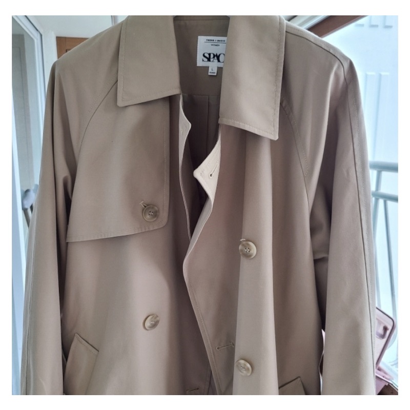 Áo trenchcoat măng tô SPAO Hàn Quốc