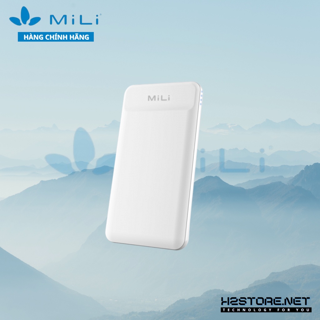 Sạc dự phòng MiLi Power shine II 10,000mAh/3.7V - HB-M90