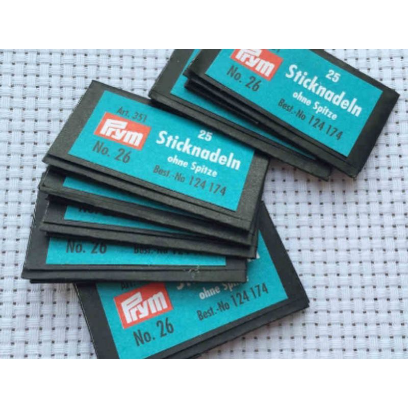 Bộ 5 kim Đức thêu tranh chữ thập. 1