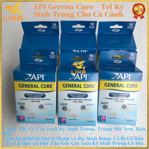Api General Cure - Trị Ký Sinh Trùng Cho Cá Cảnh