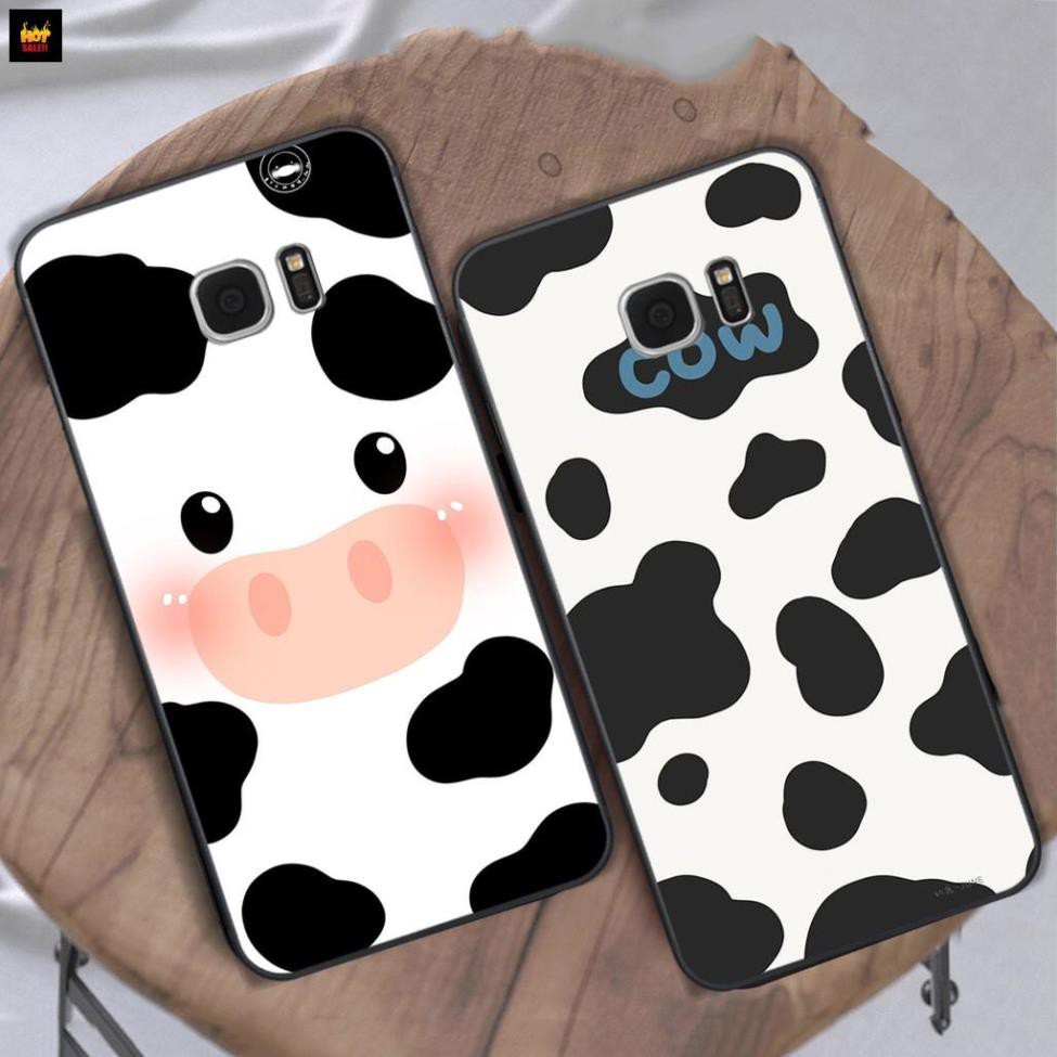 Ốp lưng điện thoại SAMSUNG S7 -  S7 EDGE in hình bò sữa xinh đẹp dễ thương  - Doremistorevn cute