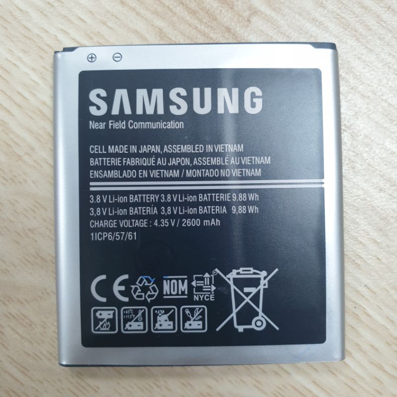 Pin samsung G530/G531/G532/J320/J500/J250 dung lượng 2600mah