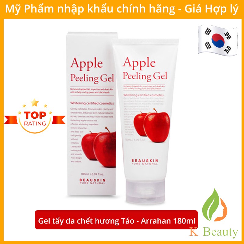 Gel tẩy da chết, tẩy tế bào chết hương táo đỏ - Arrahan Apple Peeling Gel - [Chính Hãng Hàn Quốc] - 180ml