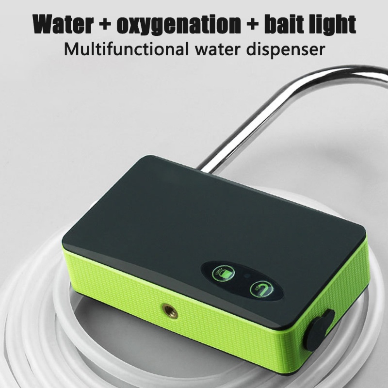 QQ Máy Vắt Nước Câu Cá Có Đèn LED Có Thể Sạc Lại