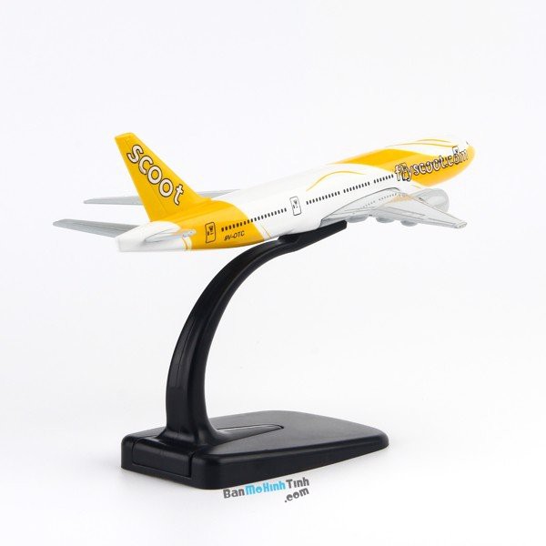 Mô hình máy bay Scoot Boeing B777 16cm Everfly