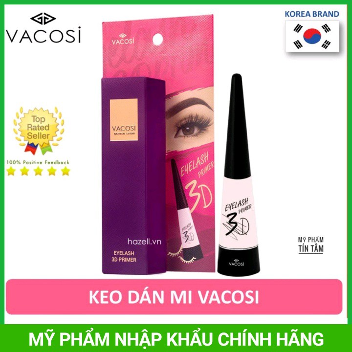 Keo Dán Mi Vacosi Eyelash 3D Primer Hàn Quốc
