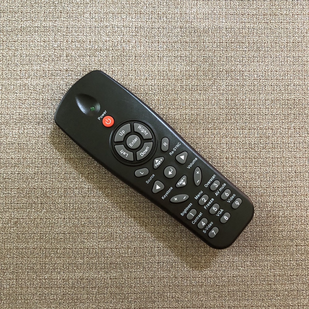 Điều khiển máy chiếu Optoma dễ dùng - điều khiển máy chiếu chính hãng - tặng kèm pin vào bảo hành 3 tháng