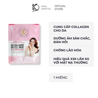 Mặt nạ Collagen Hàn Quốc KimKul HA Collagen Bio-Cell Mask 25g trắng da ngừa mụn chống lão hóa