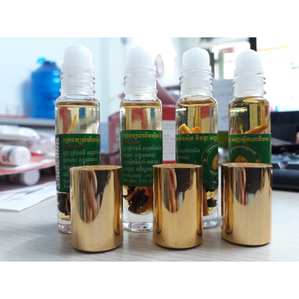 DẦU GIÓ LĂN BỒ ĐỀ CHIẾT XUẤT TỪ THẢO DƯỢC CAMPUCHIA 10ML