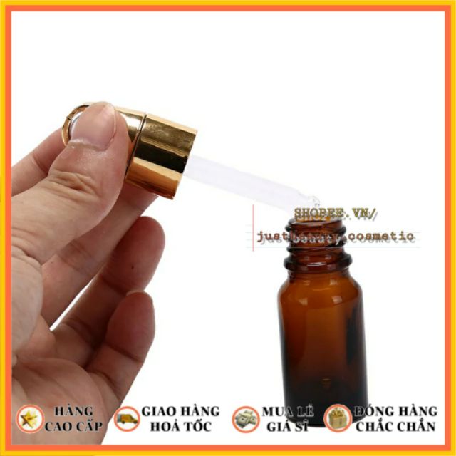 LỌ CHIẾT SERUM cao cấp bóp nhỏ giọt quai 5ml 10ml 15ml 20ml 30ml 50ml 100ml/CHAI TINH DẦU THỦY TINH đựng MỸ PHẨM