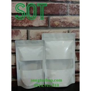 1kg túi zip sữa cửa sổ