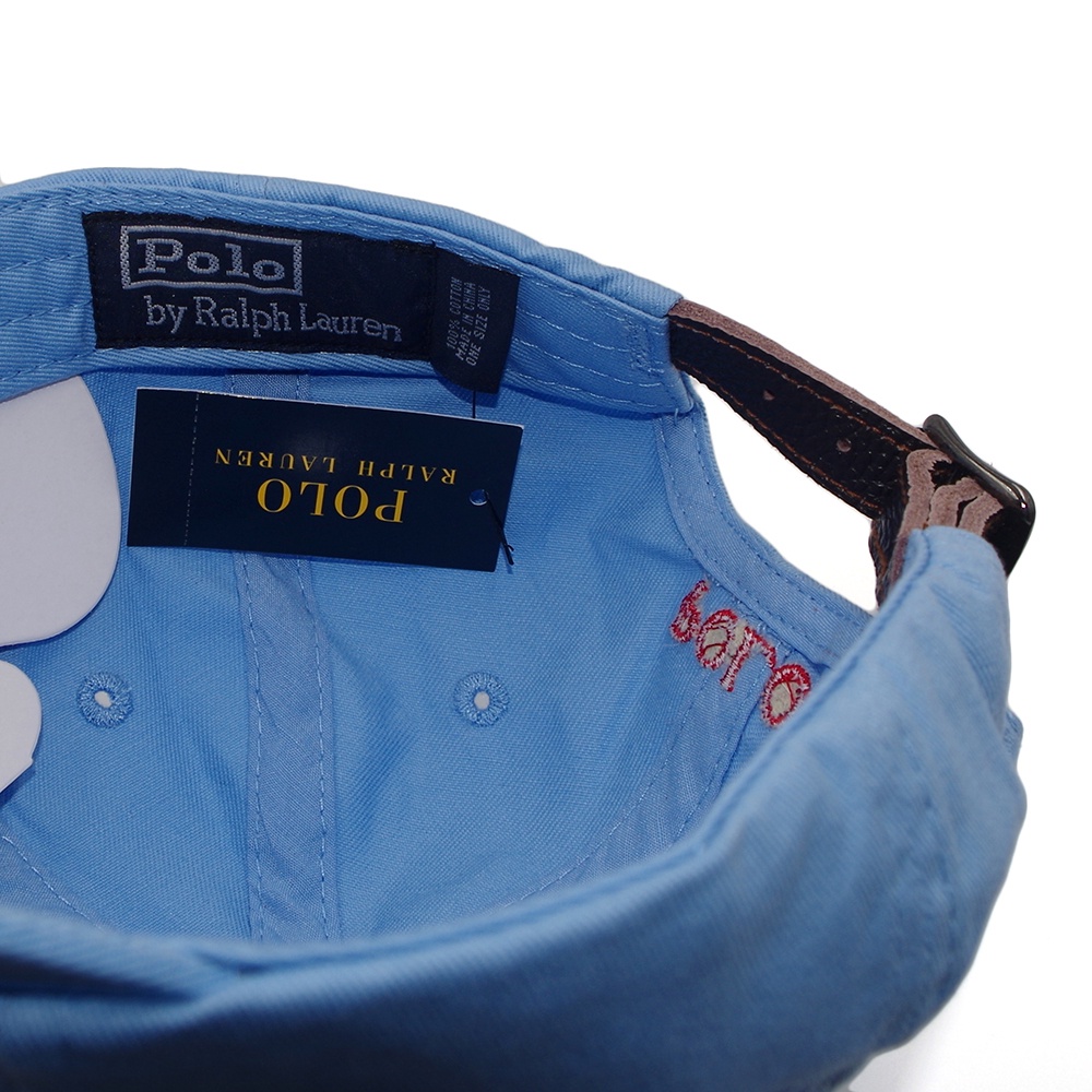 Mũ Lưỡi Trai Bóng Chày Polo Dây Da Thêu Hình Ngựa Pony Rider Có Thể Điều Chỉnh