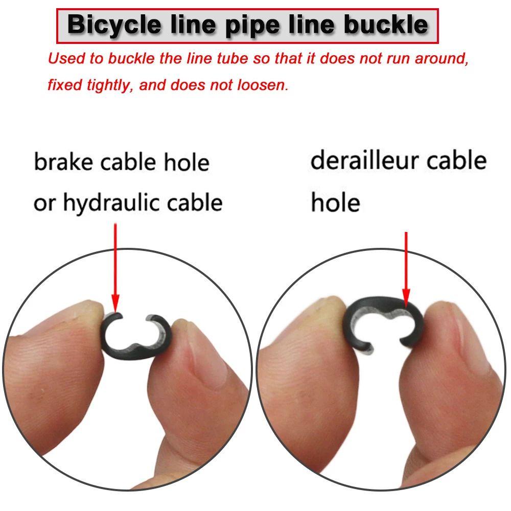 Kẹp Cố Định Dây Phanh Thủy Lực Xe Đạp Leo Núi