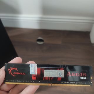 Ram DDR4 Gskill Aegis 4GB Bus 2133 x2 BH 1 tháng