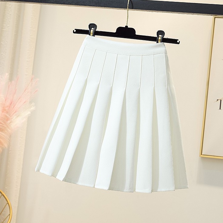 Chân Váy Tennis Xếp Ly Phong Cách Hàn Quốc Họa Tiết Trơn Ngắn Thời Trang Nữ mã CVXLT | BigBuy360 - bigbuy360.vn