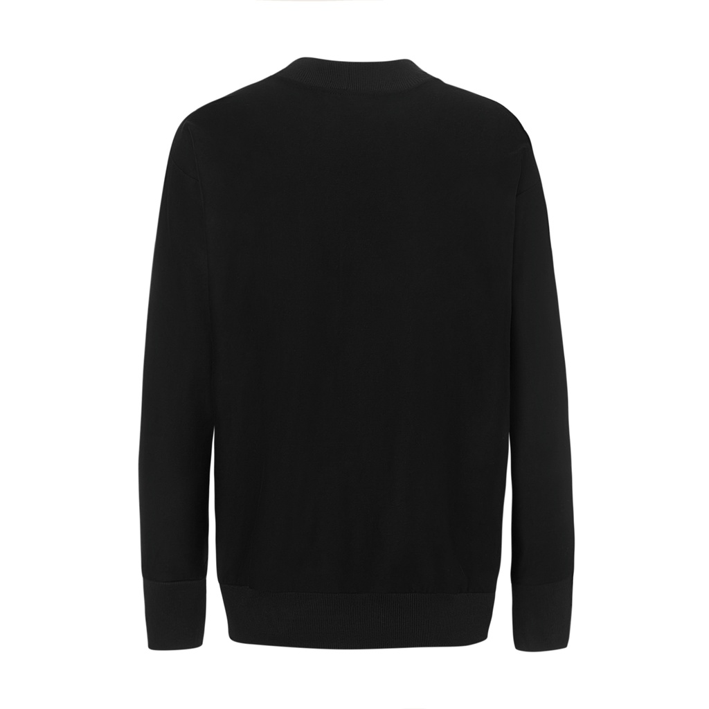 DVRK - Áo khoác cardigan thêu logo xù -DVRK-21ss