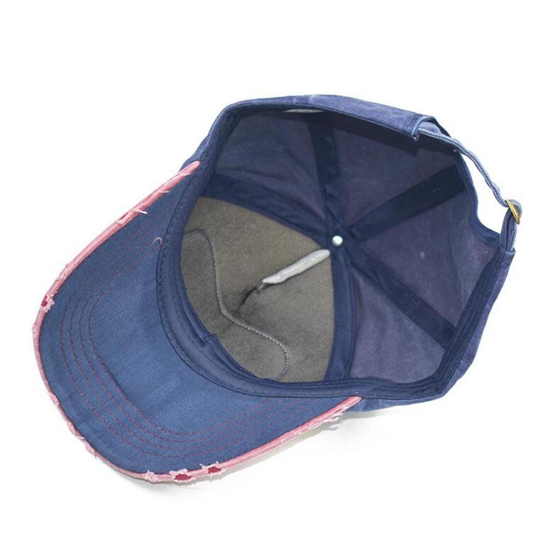 Mũ lưỡi trai bằng cotton hai màu phong cách cổ điển thời trang cho nam