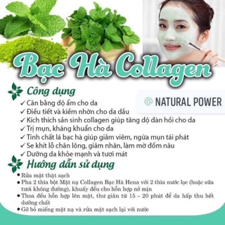 Combo 1 gói 100gr mask dẻo bạc hà