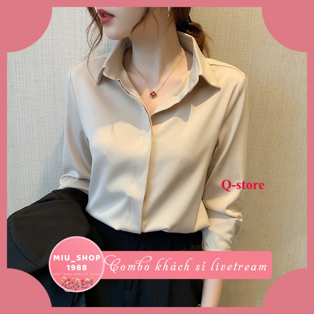 Combo Áo sơ mi nữ công sở Mã 390 - Đặt hàng trên Livetream