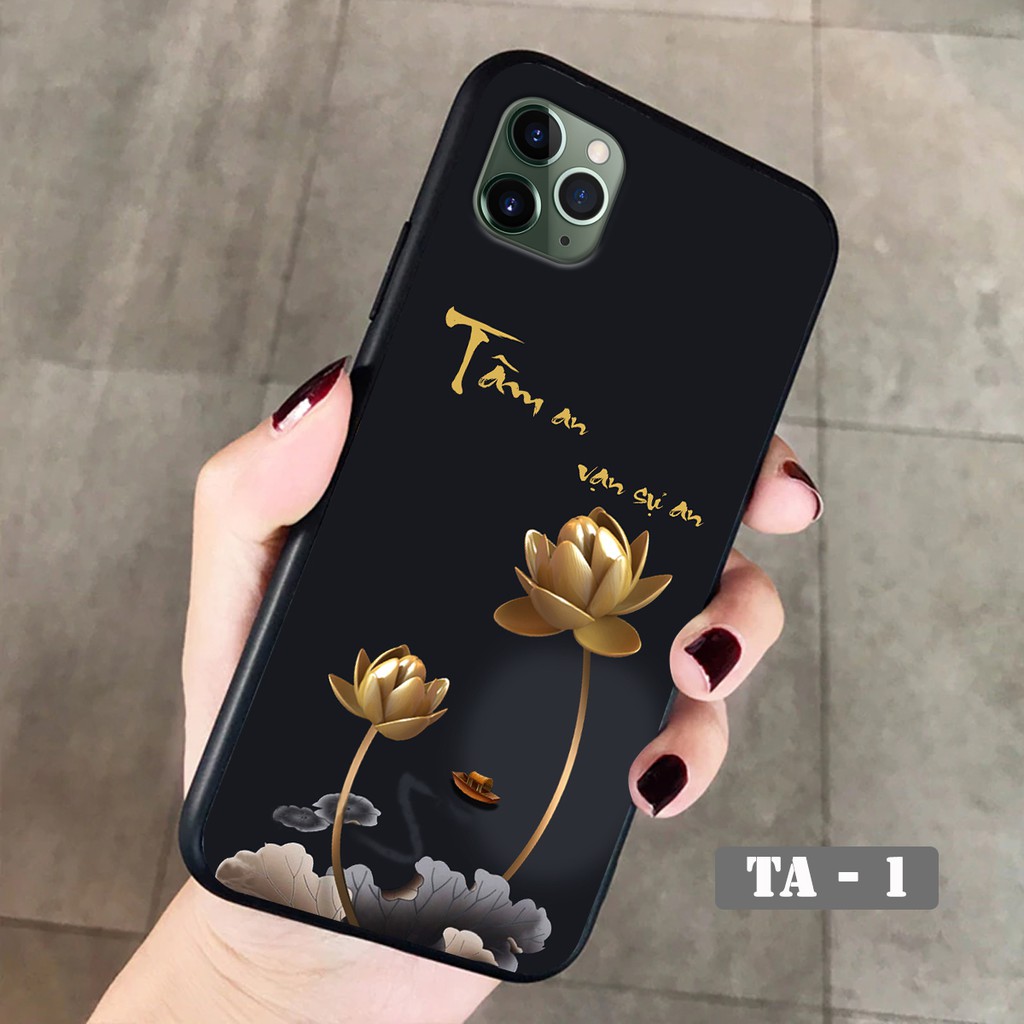 Ốp lưng Tâm An Vạn Sự An - Ốp in Iphone 11 - Iphone 11 pro - Iphone 11 pro max - 12 mini - Iphone 12/12 pro - 12 pro max