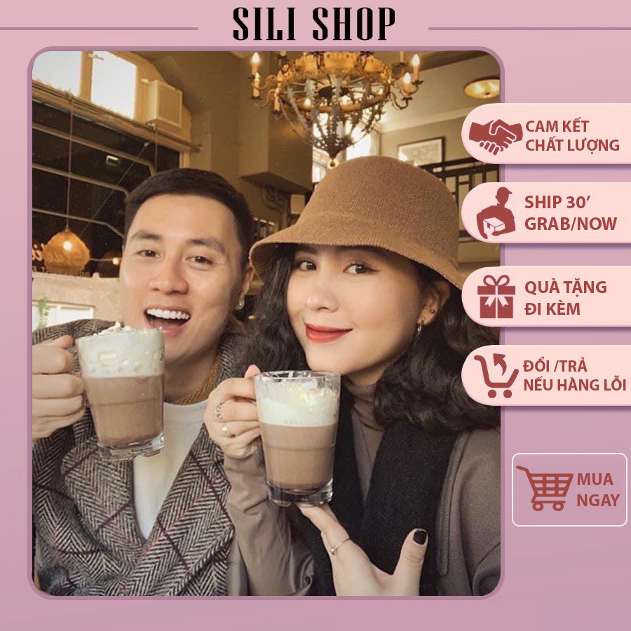 Mũ cói nữFREESHIPMũ cói chữ M phong cách Hàn Quốc trẻ trung