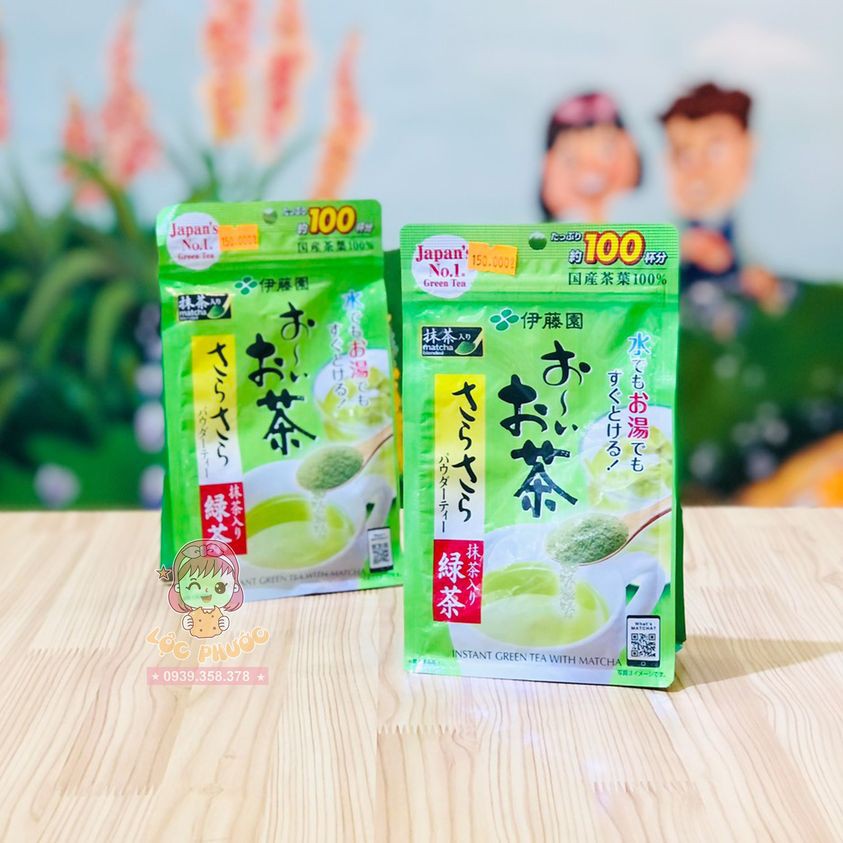 BỘT TRÀ XANH MATCHA NGUYÊN CHẤT 80G - NỘI ĐỊA NHẬT BẢN