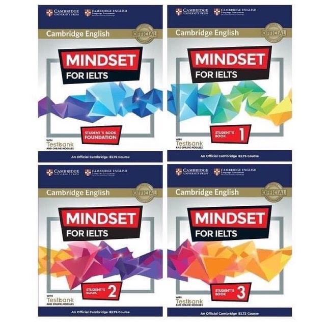 Cambridge - Mindset for Ielts 4 c/sét (đen trắng)