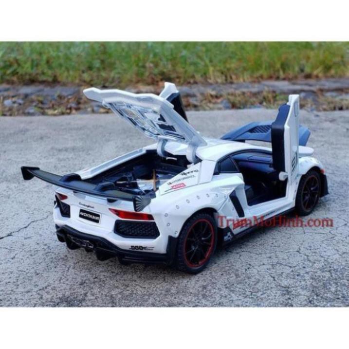 MÔ HÌNH XE LAMBORGHINI AVENTADOR LIBERTY WALK 1:32 DH