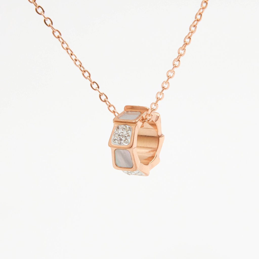 Dây chuyền nữ CDE Serpenti Viper Necklace Rose Gold CDE6013