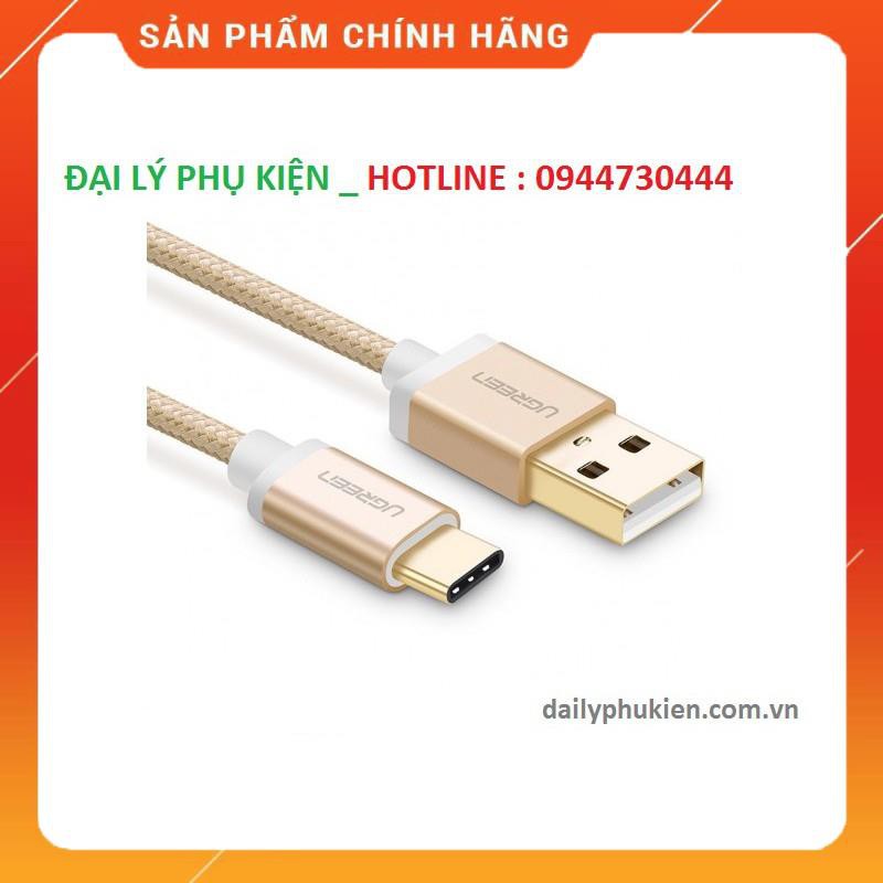 Cáp USB-C to USB 2.0 dài 2m Ugreen 20862 dailyphukien