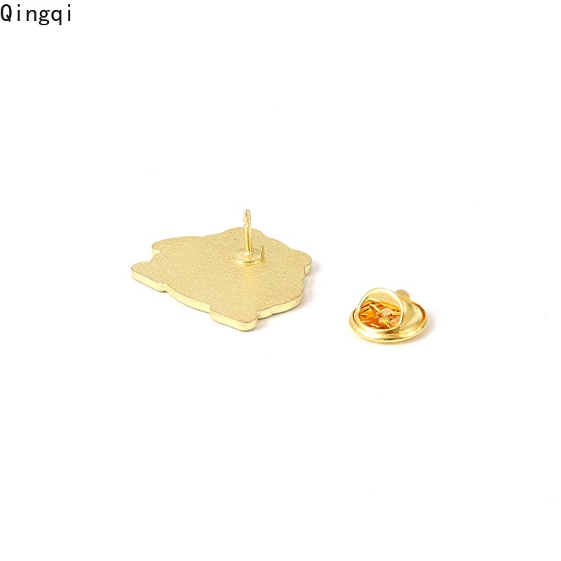 Ghim cài áo Miss Zoe hình ếch hoạt hình dễ thương