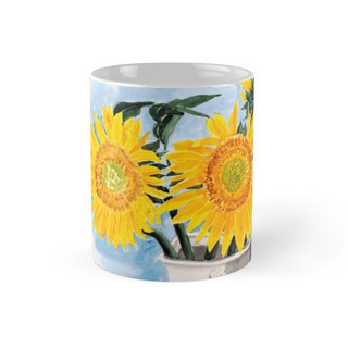 Cốc sứ in hình -Sunflowers -MS1423