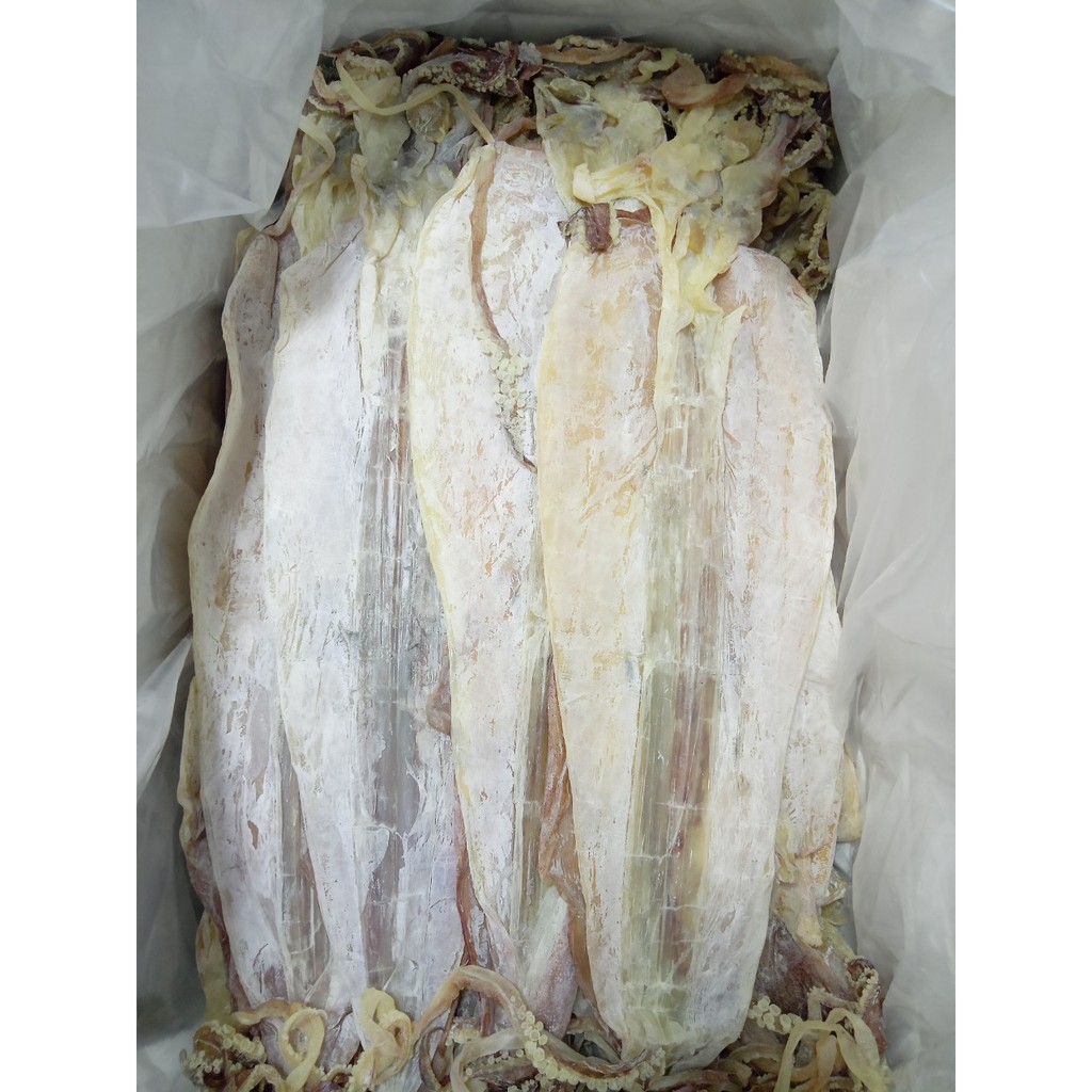 [CỰC TO, NGON] 0.5Kg Mực Câu Khô Vân Đồn Size 3-4 Con/ 0.5Kg, Y hình