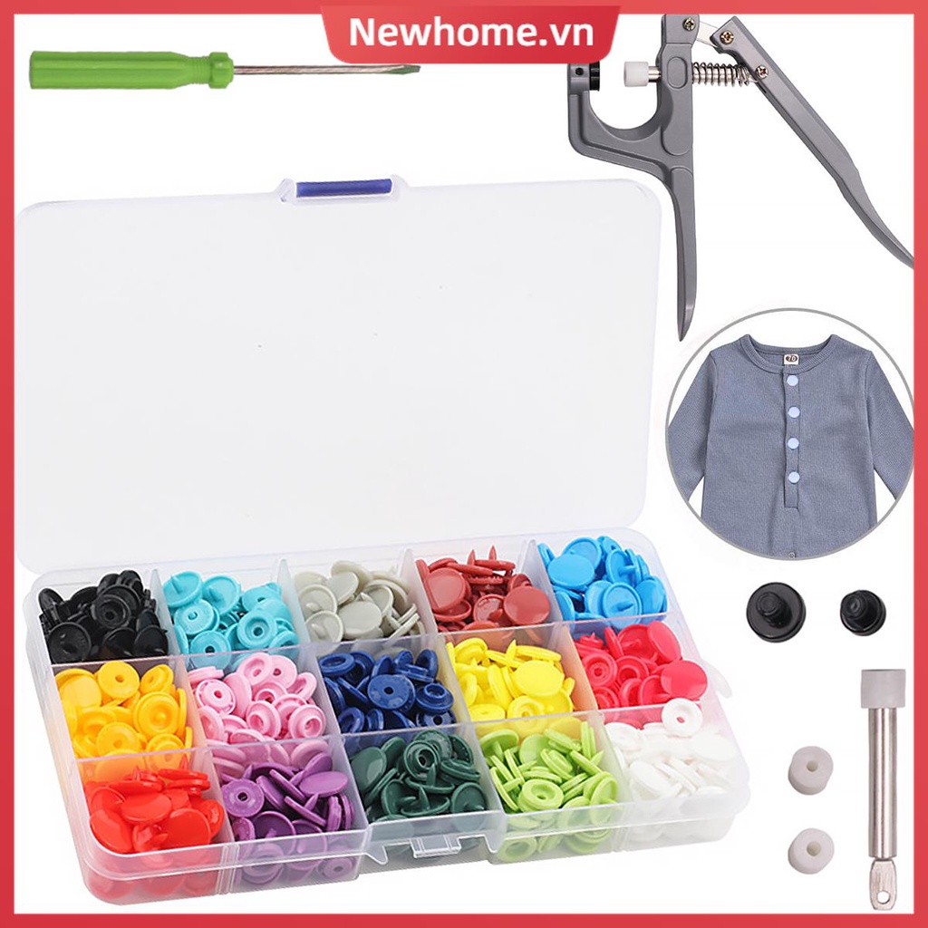 Bộ nút bấm bằng nhựa đa chức năng tiện dụng（T5）