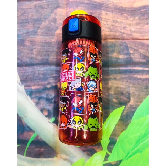 Bình nước Marvel,Mickey 400ml cho bé
