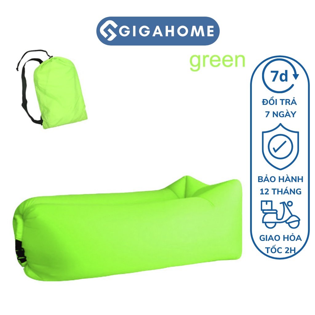 Ghế Hơi Du Lịch Không Cần Bơm GIGAHOME Có Túi Nhỏ Gọn Đem Theo 2655