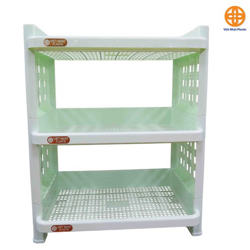 KỆ CHÉN BÁT 3 TẦNG 5528- KỆ ĐỂ ĐỒ NHÀ BẾP ĐỰNG GIA VỊ- NHỰA VIỆT NHẬT HÀNG VIỆT NAM