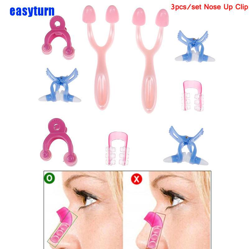 Set 3 dụng cụ kẹp nâng mũi thẳng định hình khuôn mặt