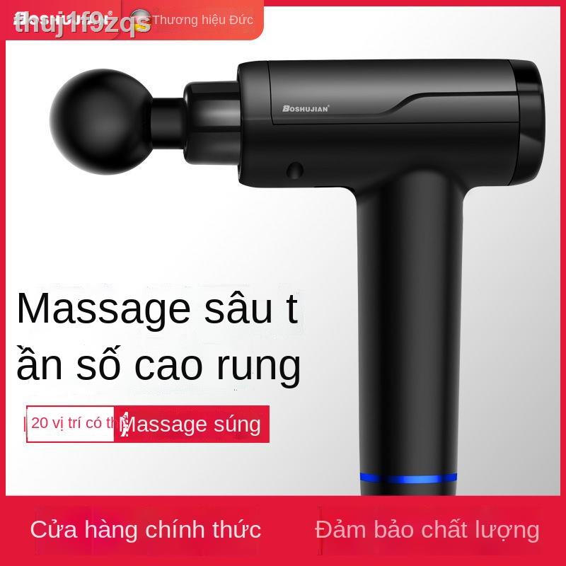 (Mới về)✴Súng điện Fascia thương hiệu của Đức máy giãn cơ sâu thể dục rung tần số cao mát xa cầm tay tắt tiếng