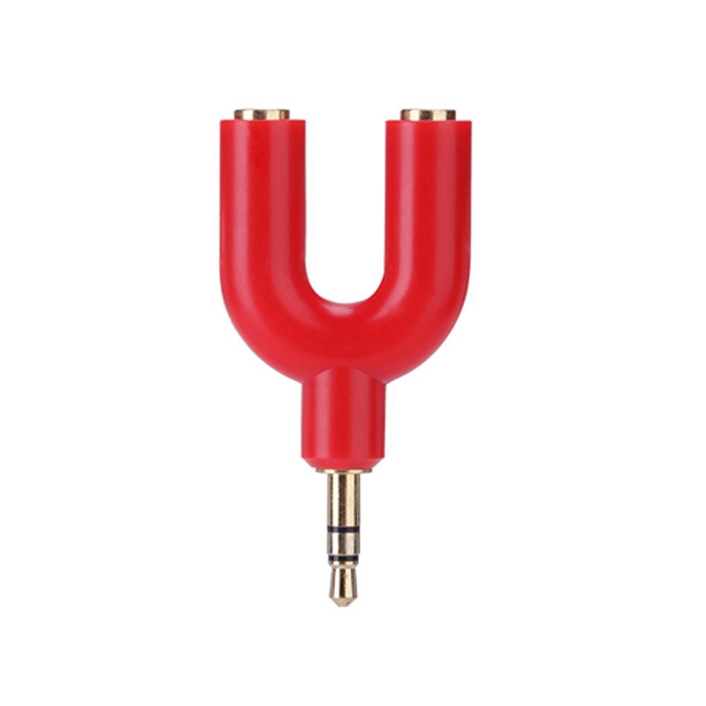 Đầu chia tai nghe 1 đầu đực 3.5mm ra 2 đầu cái