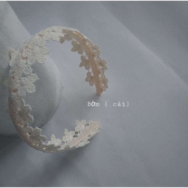 Bờm cài/Turban Băng Đô/ Kẹp Cặp Tóc  Ren Style Hàn Quốc Cho Bé