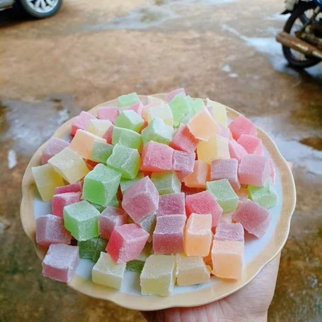 Kẹo dẻo sữa Đà Lạt thơm ngon hương vị trái cây