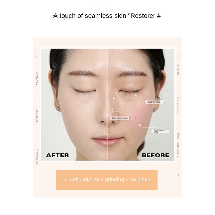 (Hàng Mới Về) Kem Che Khuyết Điểm Agag Hai Đầu Che Phủ Mụn Và Quầng Thâm Mắt Hiệu Quả | BigBuy360 - bigbuy360.vn