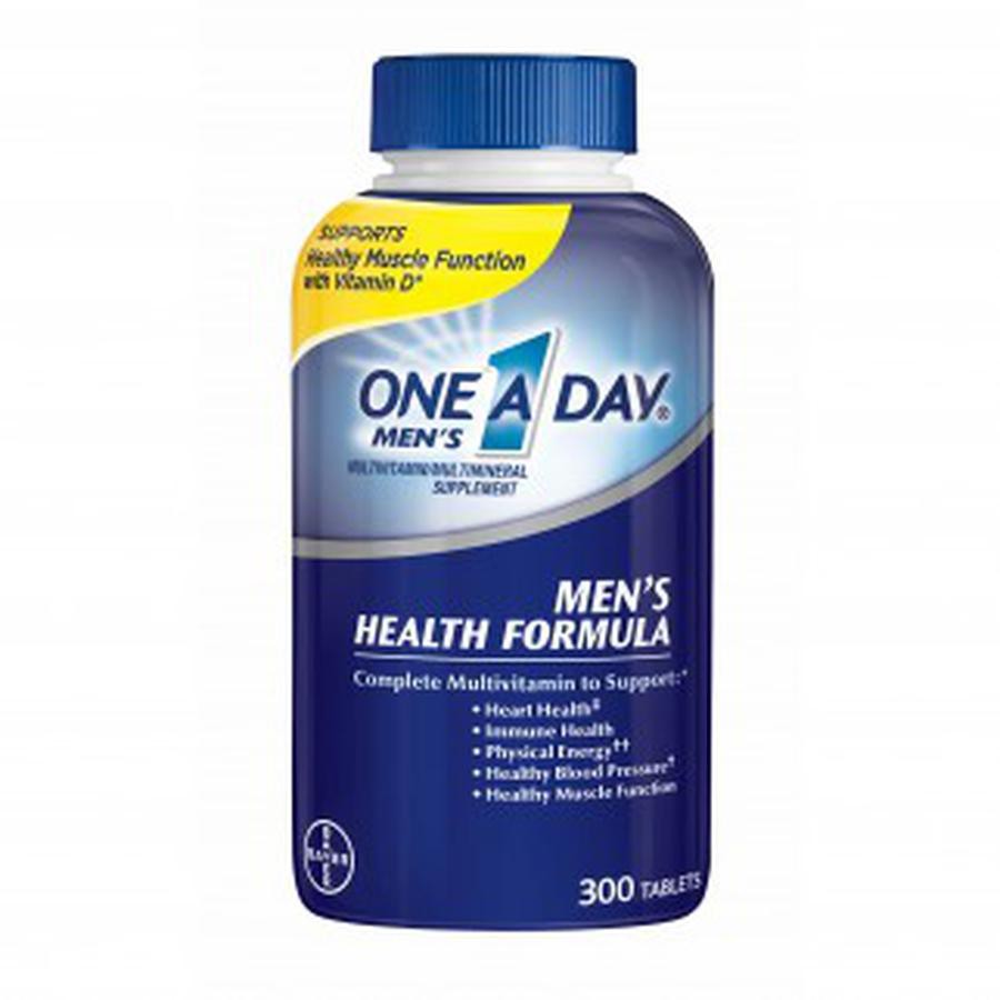One A Day Men'S Multivitamin Health Formula, 300 Viên, Mẫu Mới