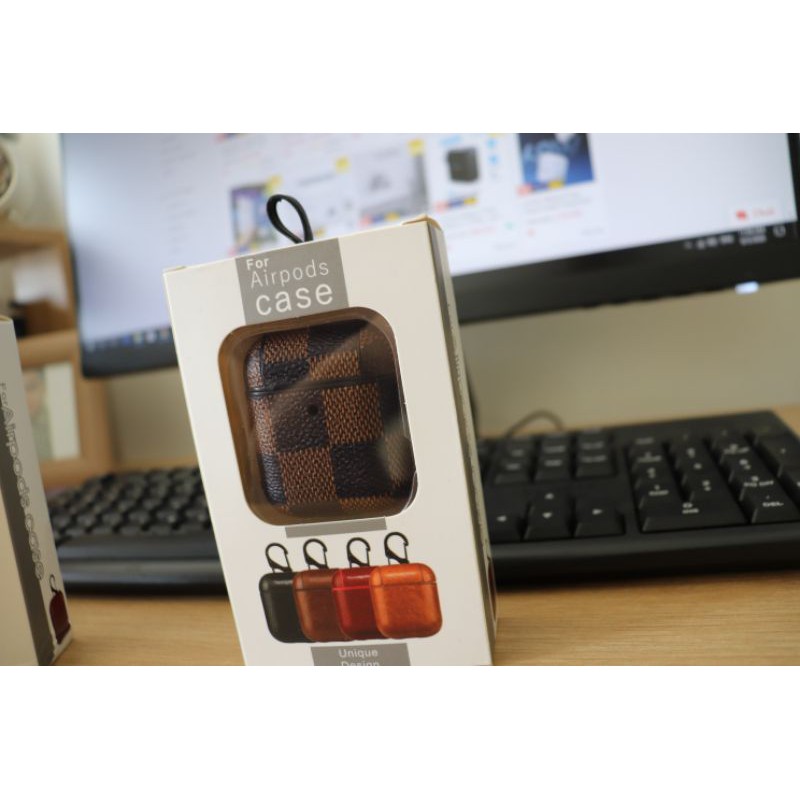 Bao da airpods logo nike, adidas hàng Unique design