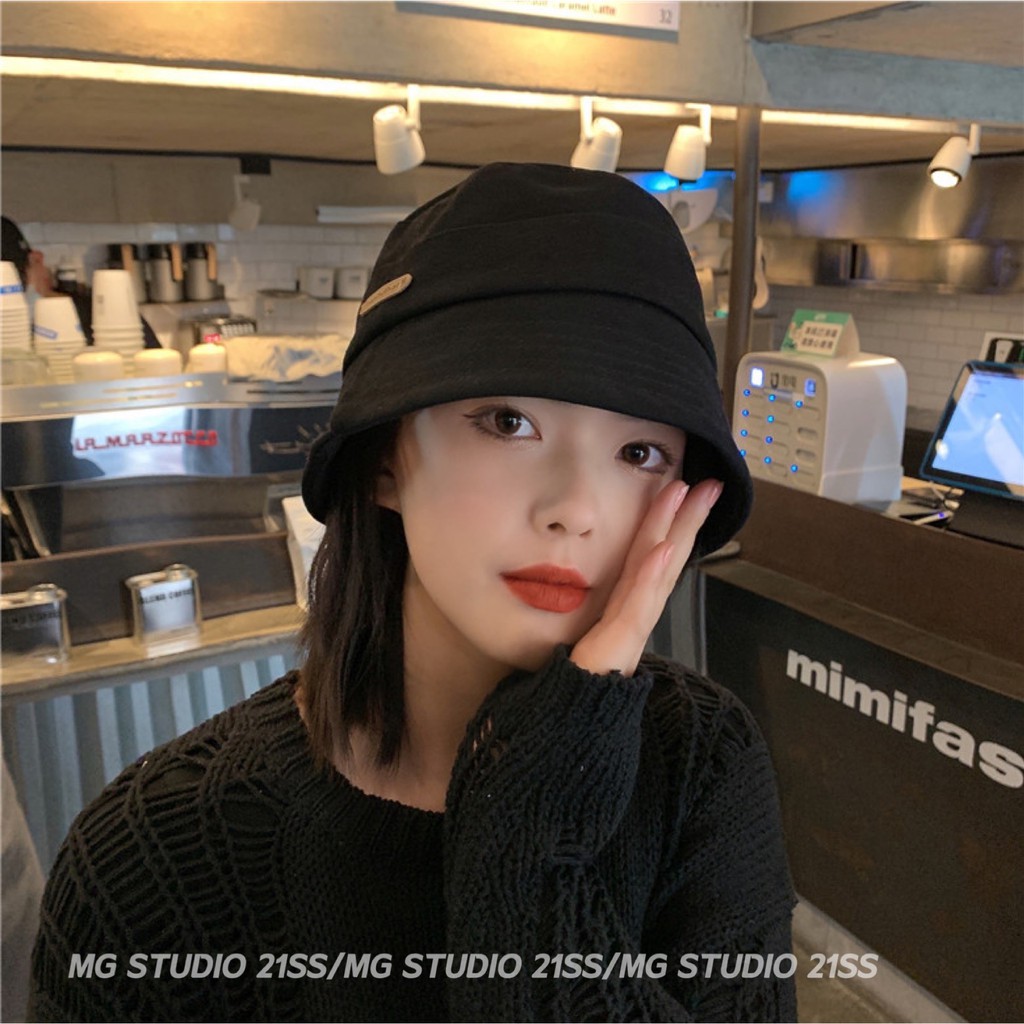 Mũ xô MG STUDIO xẻ bên thiết kế 5 màu tùy chọn