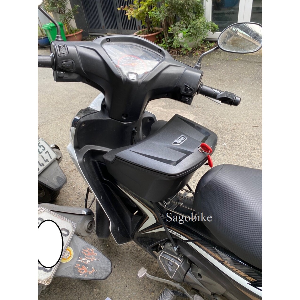 Thùng giữa Wave RSX Givi G12N bảo hành 2 năm chính hãng